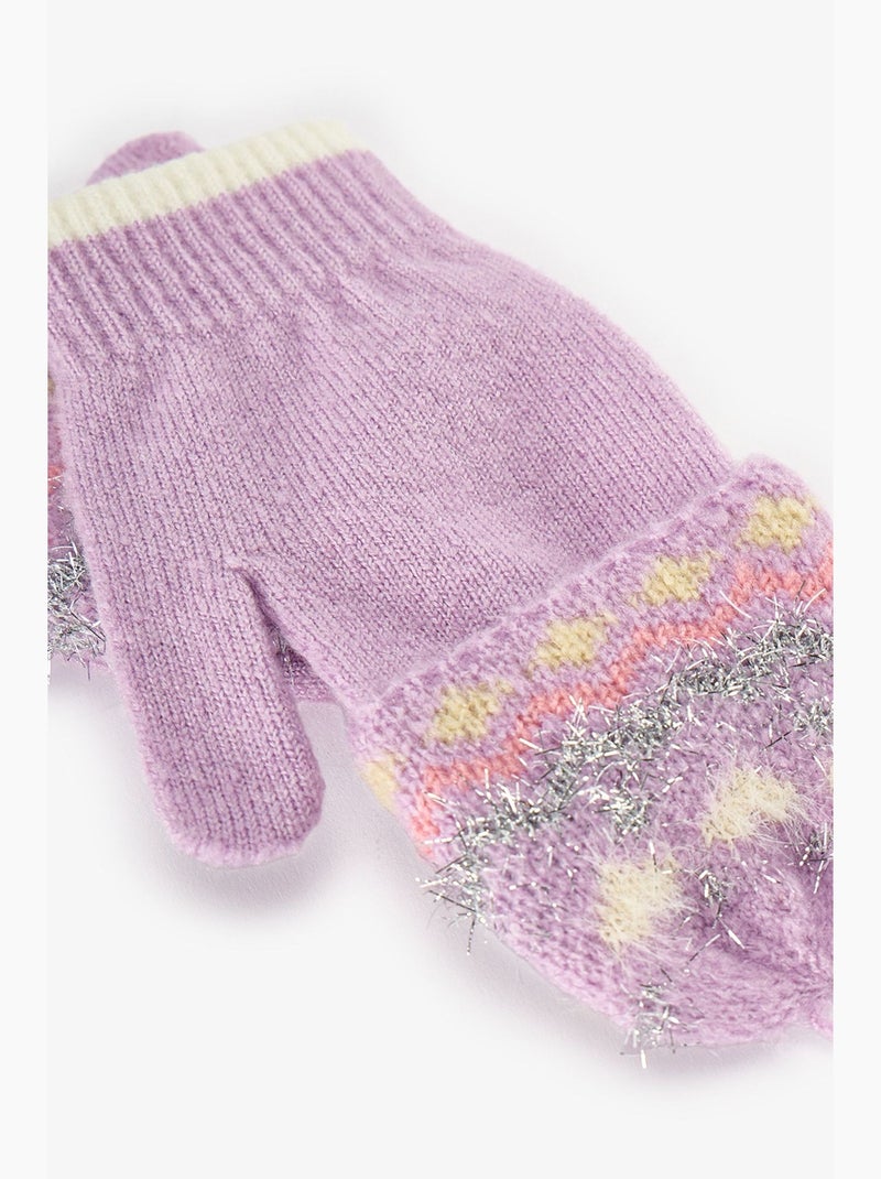 Guanti isabella bambina penti Lavanda - Kiabi