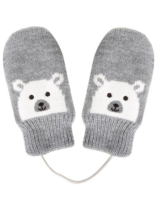 Guanti Motivo orso - foderato in pelliccia sintetica unisex bambino Isotoner - Kiabi Guanti Motivo orso - foderato in pelliccia sintetica unisex bambino Isotoner - Kiabi