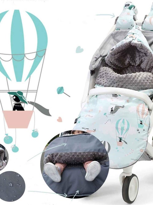 Guanti per passeggino - proteggi-mani - fantasy | sevira kids | sevira kids - Kiabi Guanti per passeggino - proteggi-mani - fantasy | sevira kids | sevira kids - Kiabi