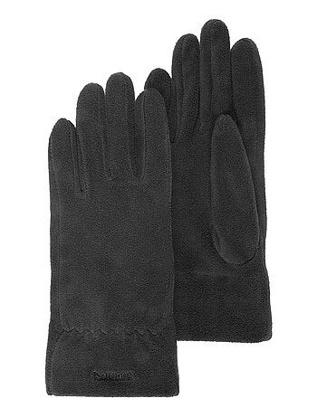 Guanti pile elasticizzato resistente all'acqua, sfoderato donna