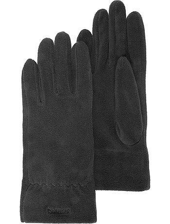 Guanti pile elasticizzato resistente all'acqua, sfoderato donna