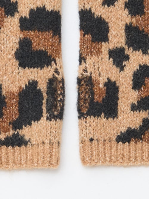 Guanti senza dita in maglia - Kiabi