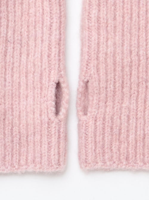 Guanti senza dita in maglia - Kiabi