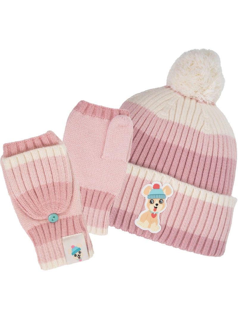 Guanti senza dita ultra morbido, sfoderato unisex bambino isotoner Rosa - Kiabi