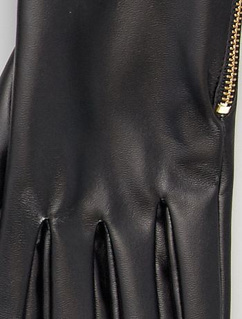 Guanti similpelle - nero - Kiabi - 8.00€