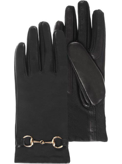Guanti tastatori in pelle di pecora - fodera in poliestere donna isotoner - Kiabi Guanti tastatori in pelle di pecora - fodera in poliestere donna isotoner - Kiabi