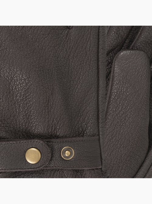Guanti tattile, in pelle di capra con fodera in finta micropelliccia uomo isotoner - Kiabi Guanti tattile, in pelle di capra con fodera in finta micropelliccia uomo isotoner - Kiabi