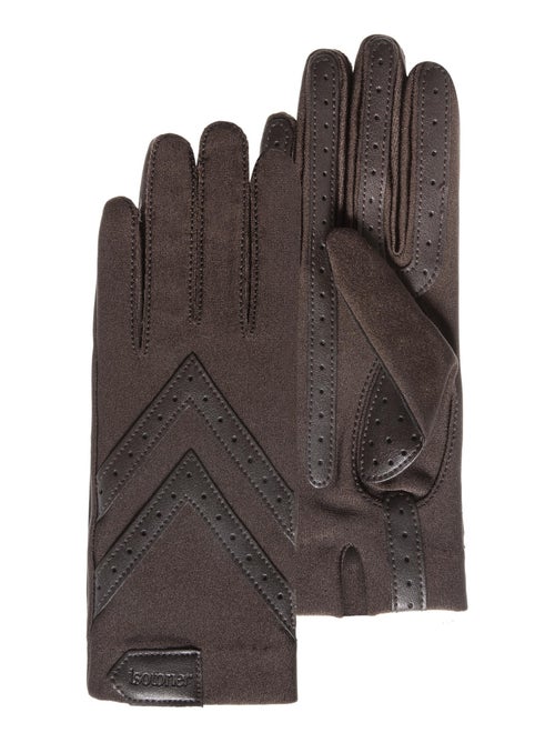 Guanti tessuto elastico tattile riciclato, resistente all'acqua, donna Isotoner - Kiabi