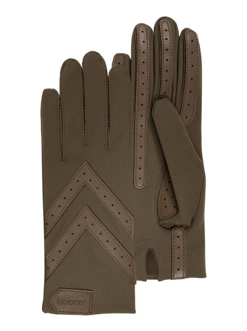 Guanti tessuto elastico tattile riciclato, resistente all'acqua, donna Isotoner - Kiabi