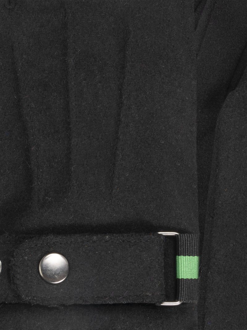 Guanti tessuto tattile di lana con fodera in finta pelliccia uomo Isotoner Nero - Kiabi