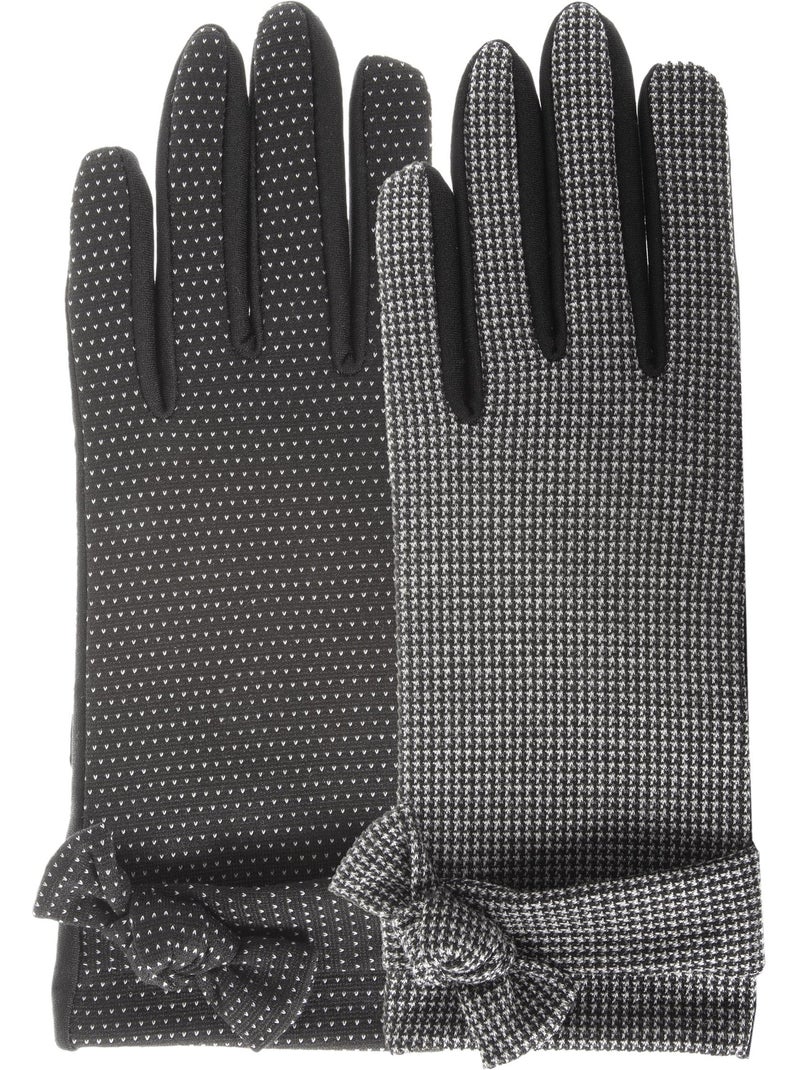 Guanti touchscreen in tessuto - sfoderato donna isotoner Multicolore - Kiabi
