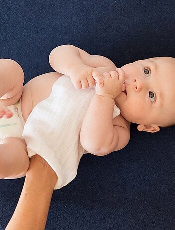 Guanto da bagno in mussola di cotone
