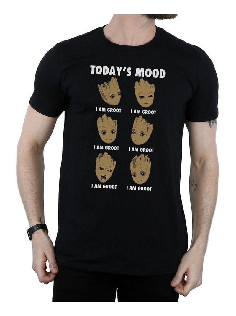 Guardians Of The Galaxy Today´s Mood Maglietta Baby Groot Uomo Nero - Kiabi