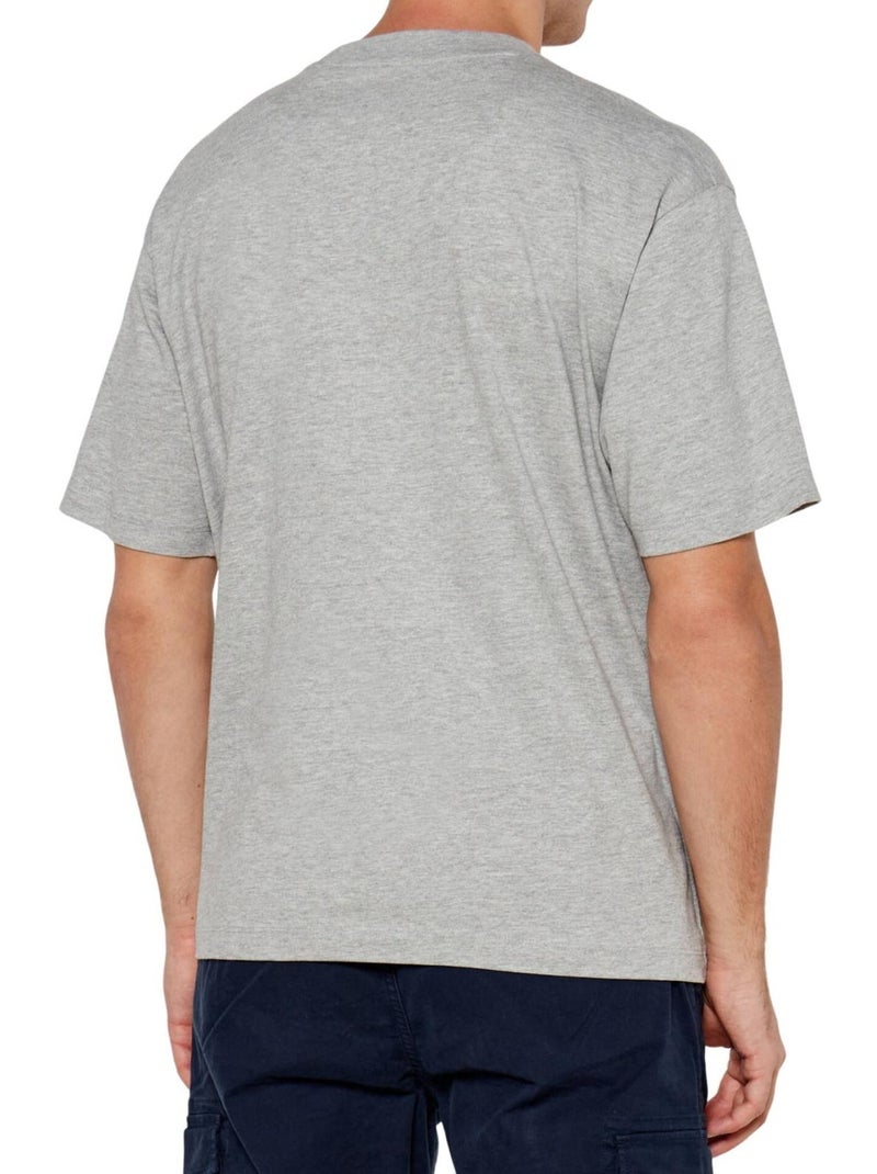 Guess Jeans Maglietta Oversize Logo Uomo Grigio - Kiabi