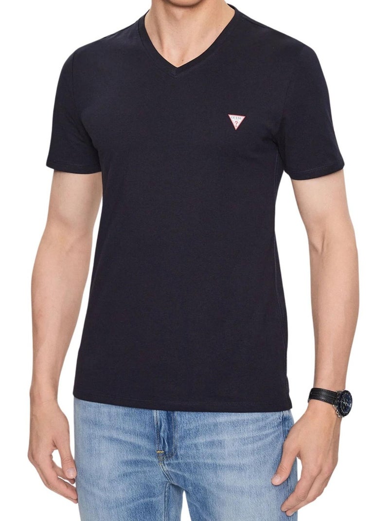 Guess Maglietta Logo Uomo Blu scuro - Kiabi