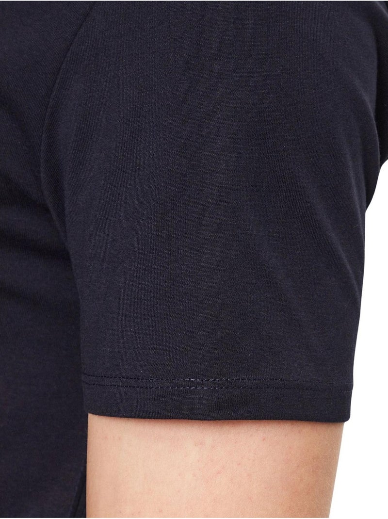 Guess Maglietta Logo Uomo Blu scuro - Kiabi
