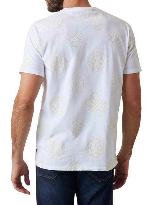 Guess Maglietta Oversize Logo Ripetuto Uomo - Kiabi