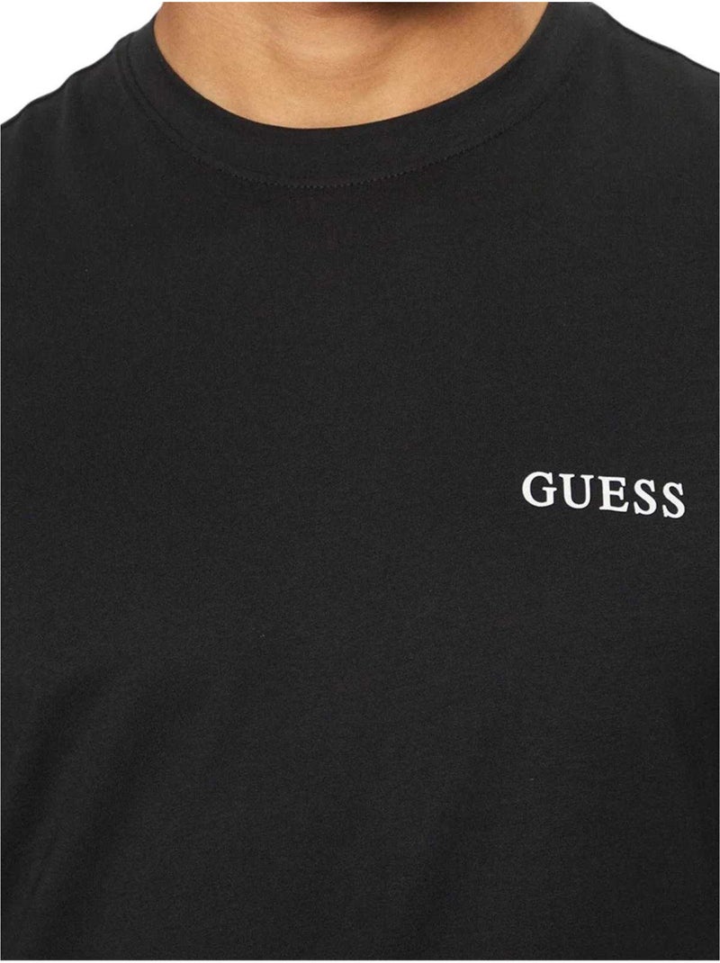 Guess Maglietta Regolare Uomo Nero - Kiabi