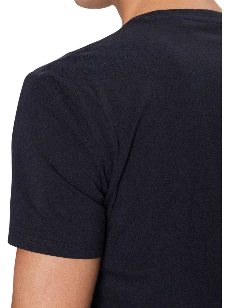 GuessMaglietta Extra-Slim Logo Uomo Blu marino - Kiabi