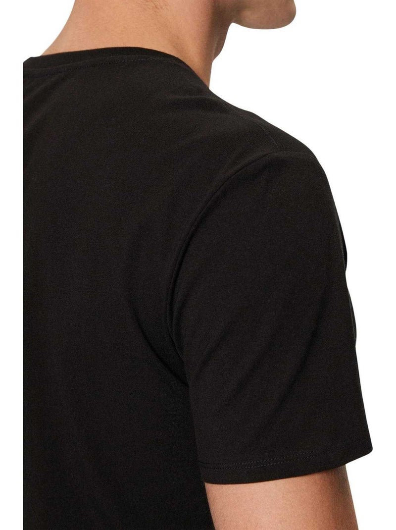 GuessMaglietta Extra-Slim Logo Uomo Nero - Kiabi