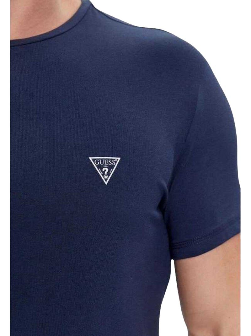 GuessMaglietta Logo Uomo Misura Confezione 2 Blu marino - Kiabi