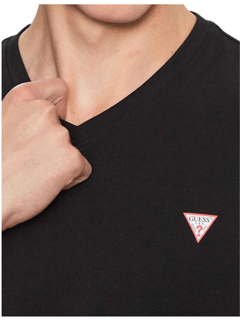GuessMaglietta Logo Uomo Nero - Kiabi