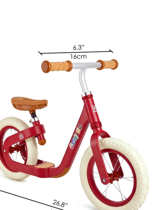 HAPE - Bicicletta senza pedali Rosso - Kiabi