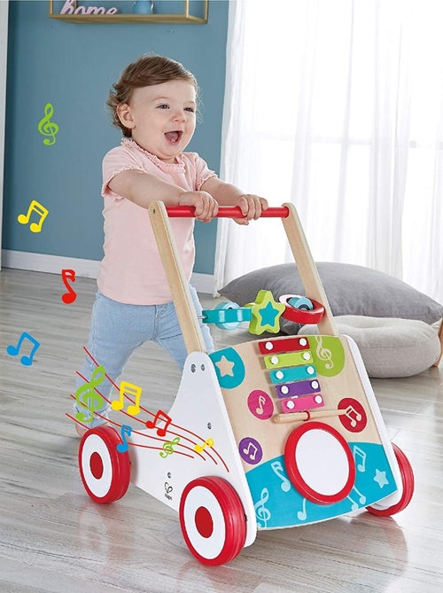 HAPE - Camminatore musicale con strumenti - 40,5 x 41,5 x 50 cm - Da 10 mesi - Kiabi
