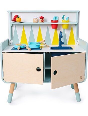 HAPE - Cassettiera/Cucina per bambini 2 in 1 PLAY FURNITURE