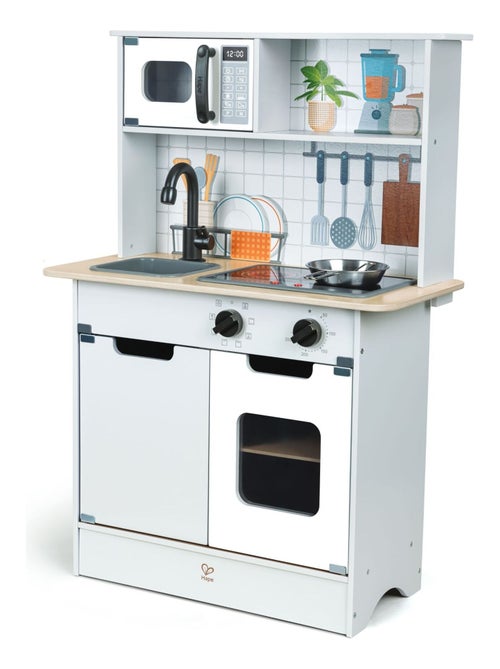 HAPE - Cucina interattiva per bambini in legno - 60 x 91,8 x 30 cm - A partire da 3 anni - Kiabi