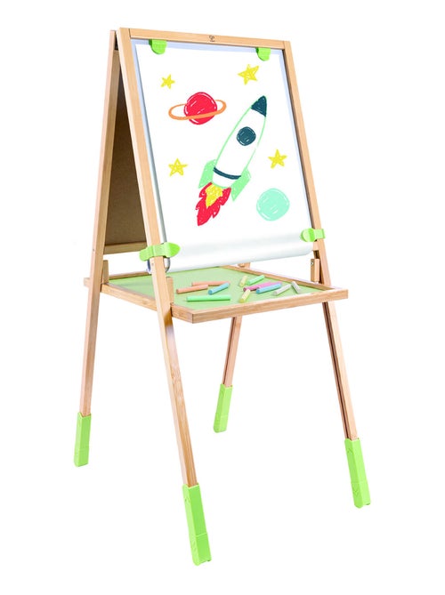 Hape - Tavolo in bambù 2 in 1 - Kiabi