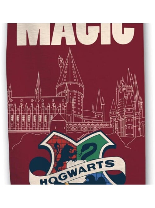 Harry Potter - Asciugamano da bagno per bambini in cotone Magic - Telo mare 70x140 cm - Kiabi Harry Potter - Asciugamano da bagno per bambini in cotone Magic - Telo mare 70x140 cm - Kiabi