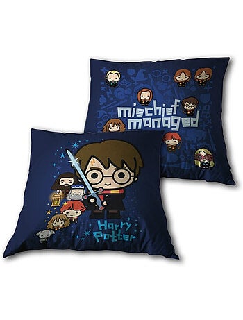 Harry Potter - Cuscino in cotone per bambini Chibi - 35x35 cm