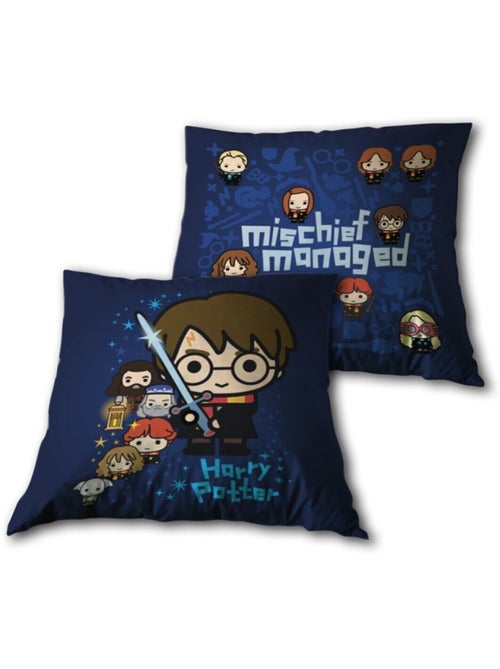 Harry Potter - Cuscino in cotone per bambini Chibi - 35x35 cm - Kiabi Harry Potter - Cuscino in cotone per bambini Chibi - 35x35 cm - Kiabi