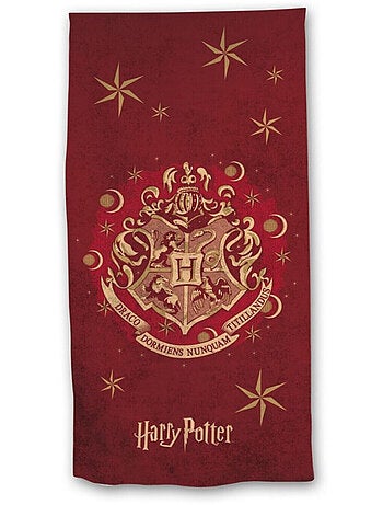 Harry Potter, Asciugamano da Bagno per Bambini Stampato 100% cotone, HOGWARTS