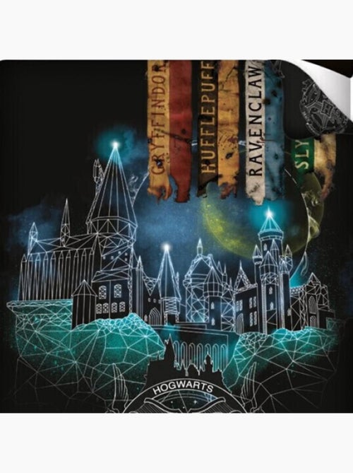 Harry Potter, Completo Letto Bambino Stampato Reversibile, Hogwarts NIGHT - Kiabi Harry Potter, Completo Letto Bambino Stampato Reversibile, Hogwarts NIGHT - Kiabi