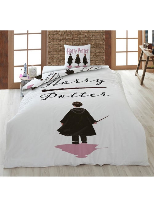 Harry Potter, Completo Letto Bambino Stampato Reversibile in Poli Cotone, Avventure - Kiabi Harry Potter, Completo Letto Bambino Stampato Reversibile in Poli Cotone, Avventure - Kiabi