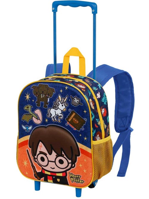 Harry Potter Crest Zainetto 3D con Ruote Piccolo, Arancione - Kiabi