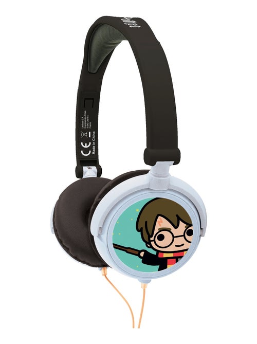 Harry Potter Cuffia stereo a filo pieghevole con limitazione sicura del volume - Kiabi