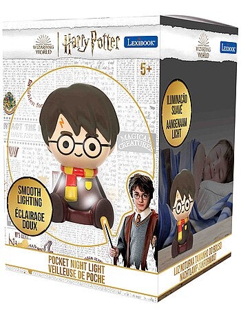 Harry Potter Design 3D Luce notturna tascabile cambia colore Circa 13 cm