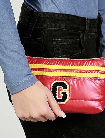Harry Potter G Astuccio Piatto Padding, Rosso