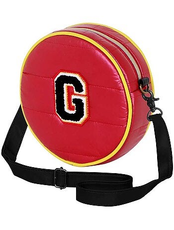 Harry Potter G Borsa a Tracolla Rotonda Padding, Rosso