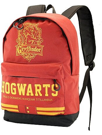 Harry potter gryffindor zaino hs fan 2.2, rosso
