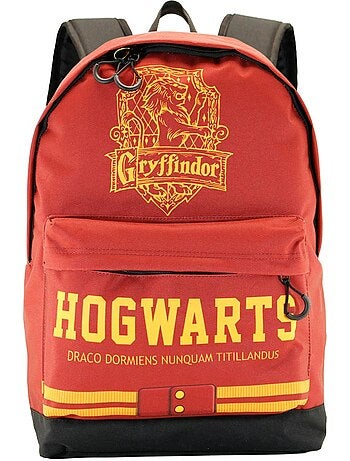 Harry potter gryffindor zaino hs fan 2.2, rosso