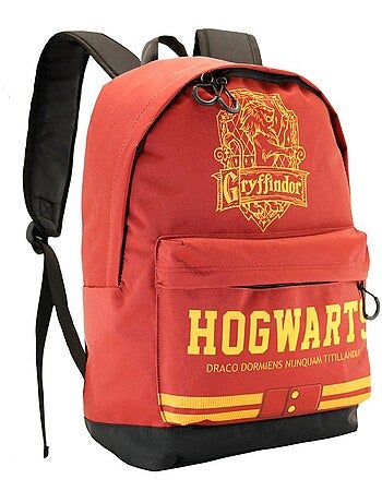Harry potter gryffindor zaino hs fan 2.2, rosso