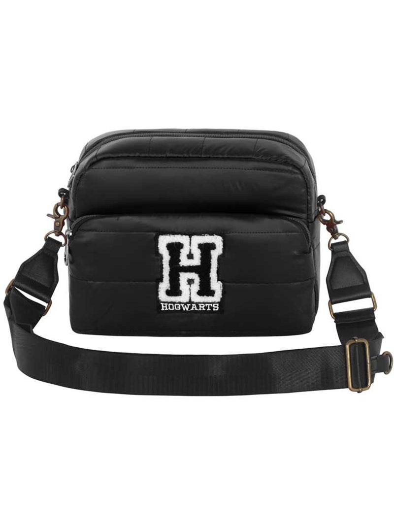 Harry Potter H Borsa a Tracolla IBiscuit Padding, Nero Nero - Kiabi