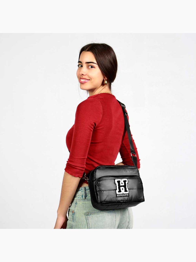 Harry Potter H Borsa a Tracolla IBiscuit Padding, Nero Nero - Kiabi