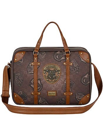 Harry Potter Pride Borsa a Tracolla Computer Laptop, Marrone