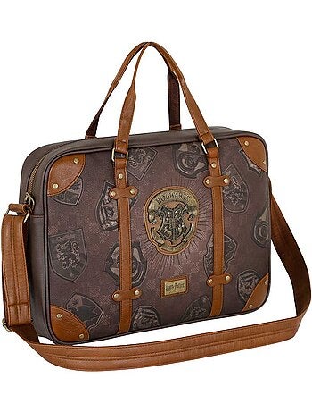 Harry Potter Pride Borsa a Tracolla Computer Laptop, Marrone
