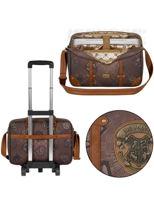 Harry Potter Pride Borsa a Tracolla Computer Laptop, Marrone - Kiabi